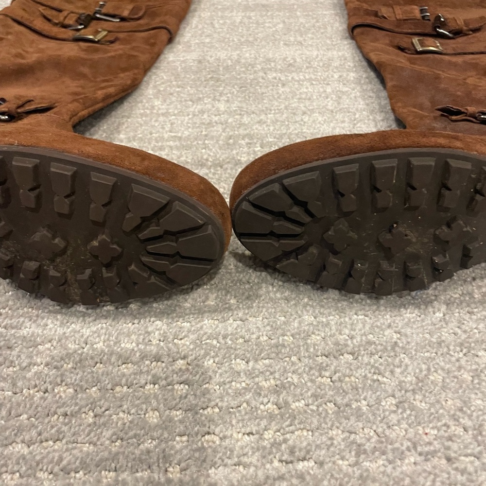 Awesome brown suede western boots - Picture 4 of 5